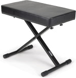 Onstage KT7800plus Deluxe X-Style Keyboard Bench 5