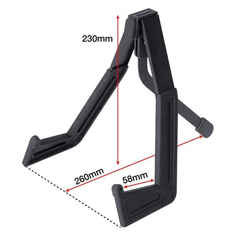 Ibanez PT32 Pocket Titan Guitar Stand - Biker Black 3
