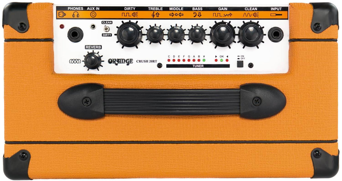 Orange Crush20RT 20 Watt Combo Orange with Reverb & Tuner 3