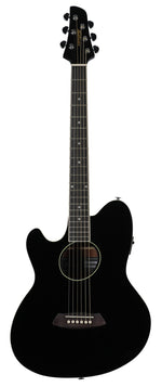 Ibanez TCY10LEBK Left-Handed Acoustic Electric Guitar - Black 6