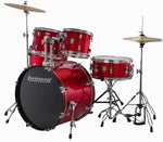 Ludwig Accent Drive 5-Piece Drum Kit - Red Sparkle 2