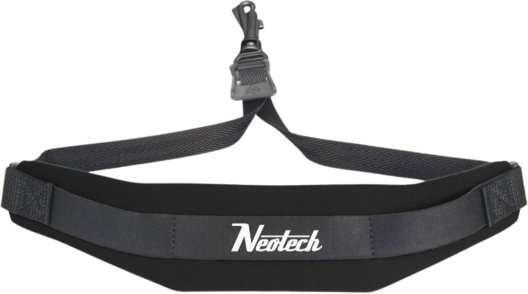 Neotech Junior Size Soft Saxophone Strap With Swivel Hook - Black