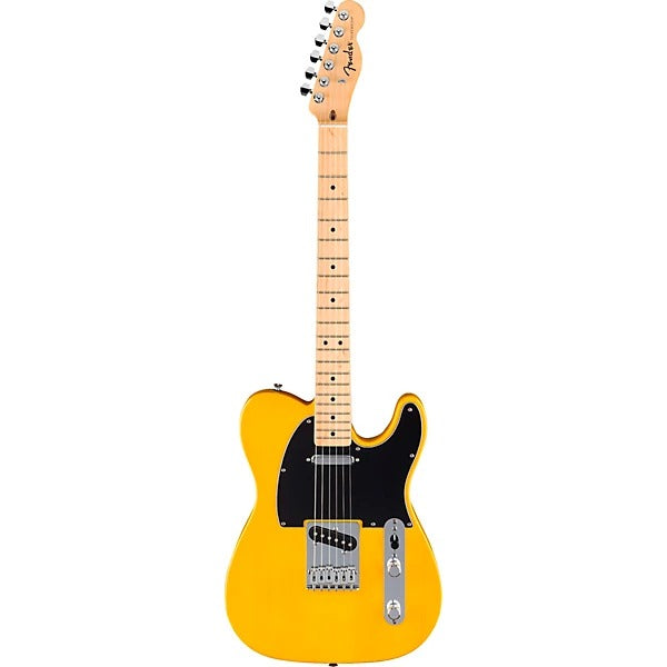 Fender Standard Telecaster Electric Guitar Butterscotch Blonde front view