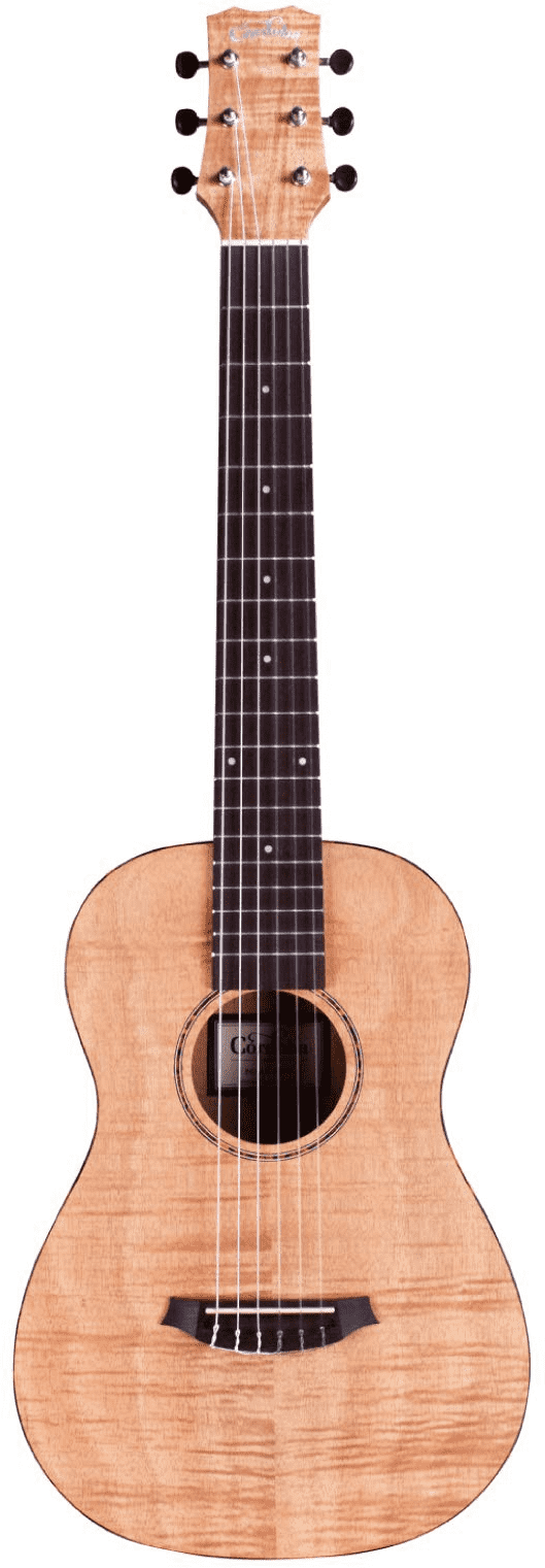 Cordoba Mini II Flamed Mahogany Acoustic Travel Guitar 2