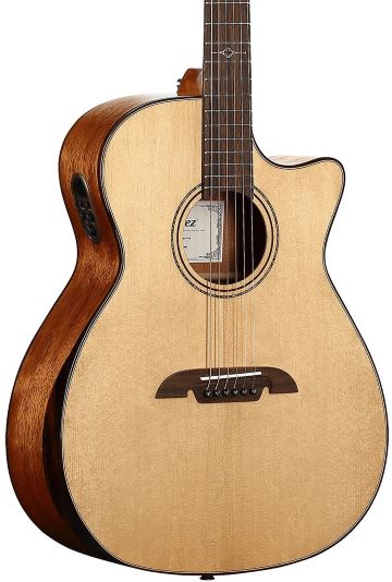 Alvarez AG60CE Grand Auditorium Acoustic Electric Guitar - Natural