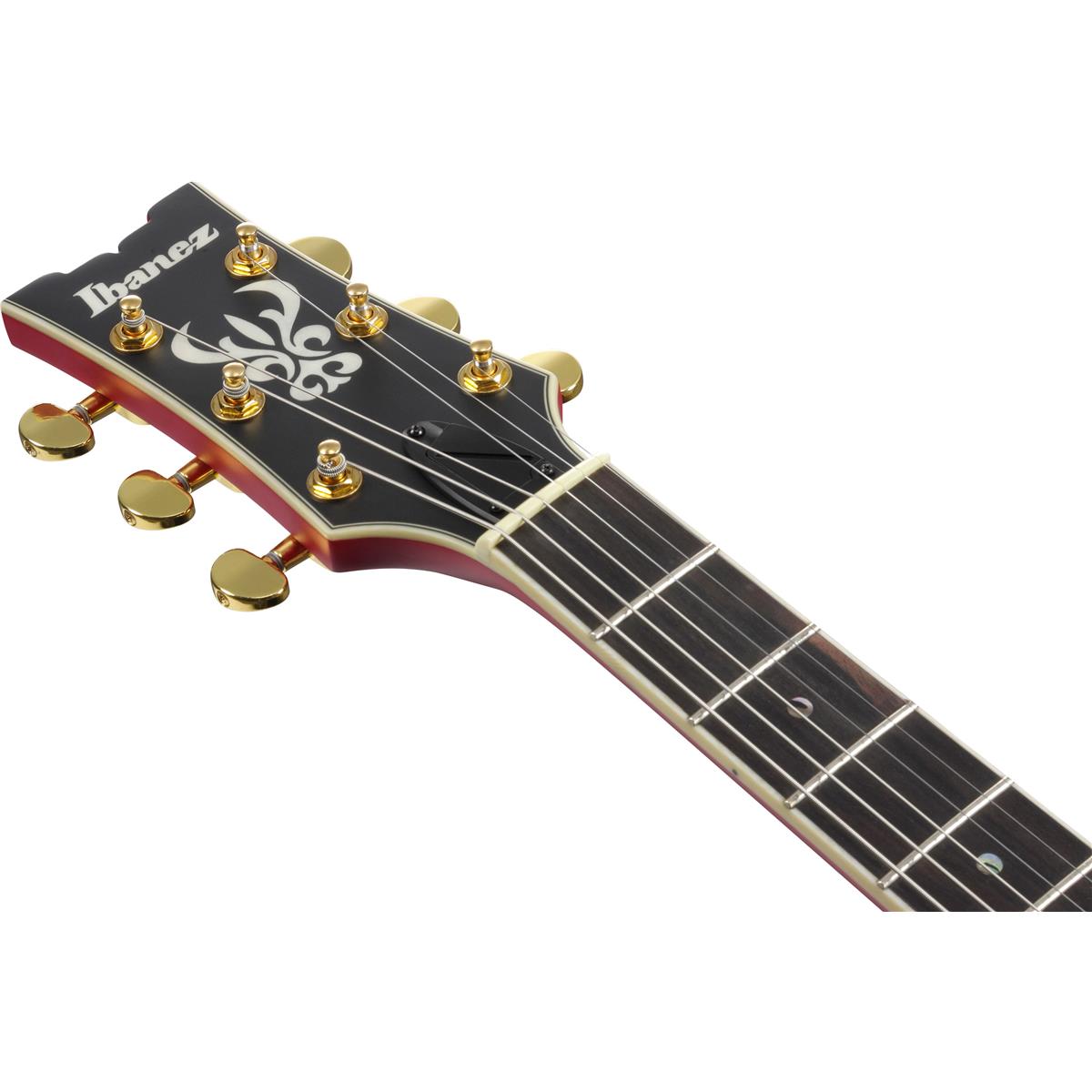 Ibanez AMH90CRF Artcore Expressionist Electric Guitar (Cherry Red Flat) 6