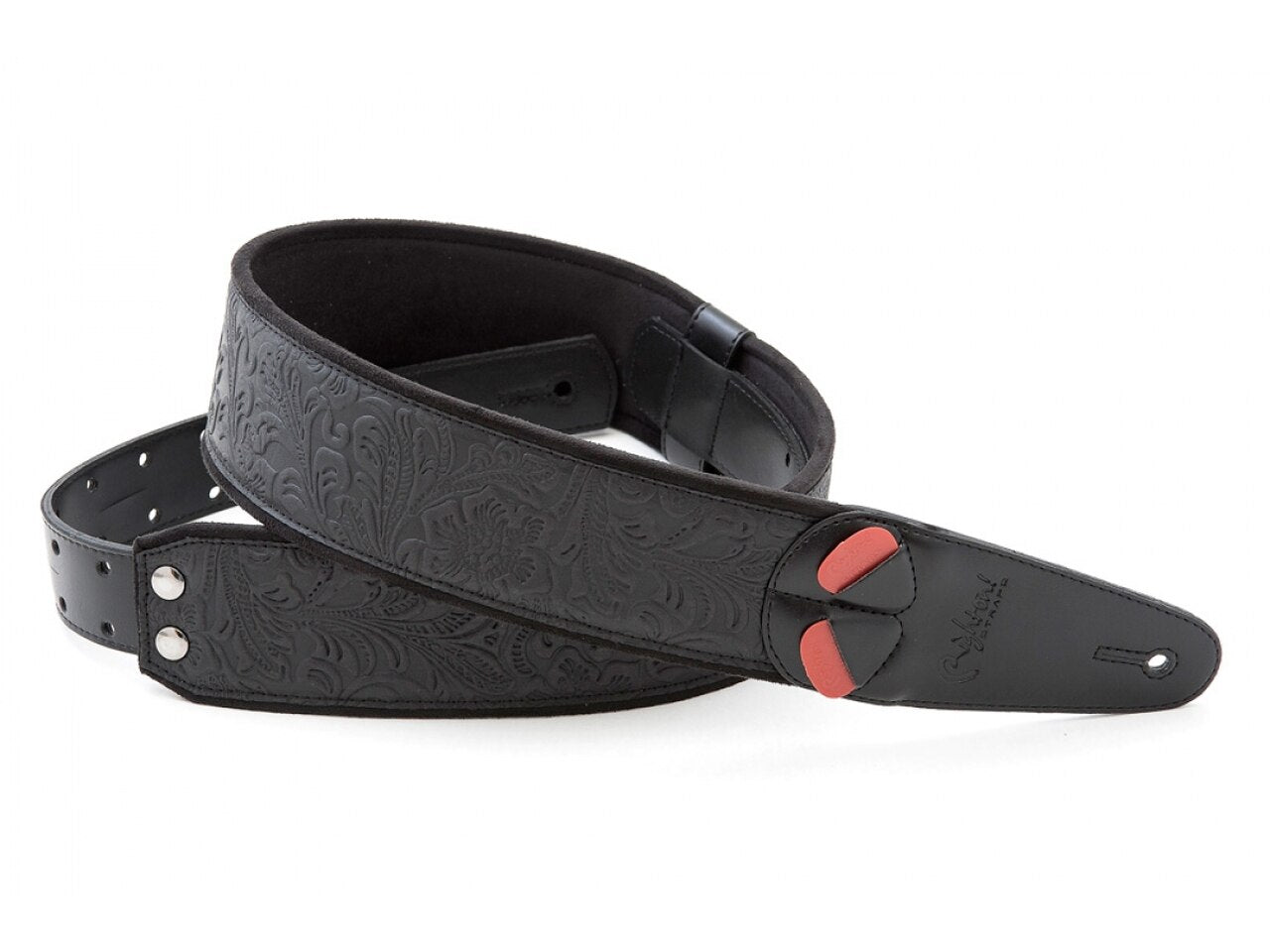 RightOn! MOJO Sandokan Black Guitar Strap
