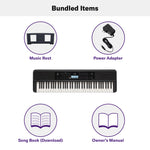Yamaha PSREW320 76-Key Portable Keyboard - With AC Adapter 7