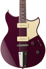 Yamaha Revstar Standard RSS02T Electric Guitar in Hot Merlot, three-quarter front view