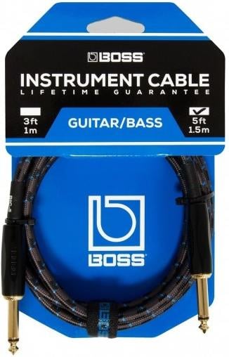 Boss 5ft Instrument Cable - (1/4\" Straight to Straight)