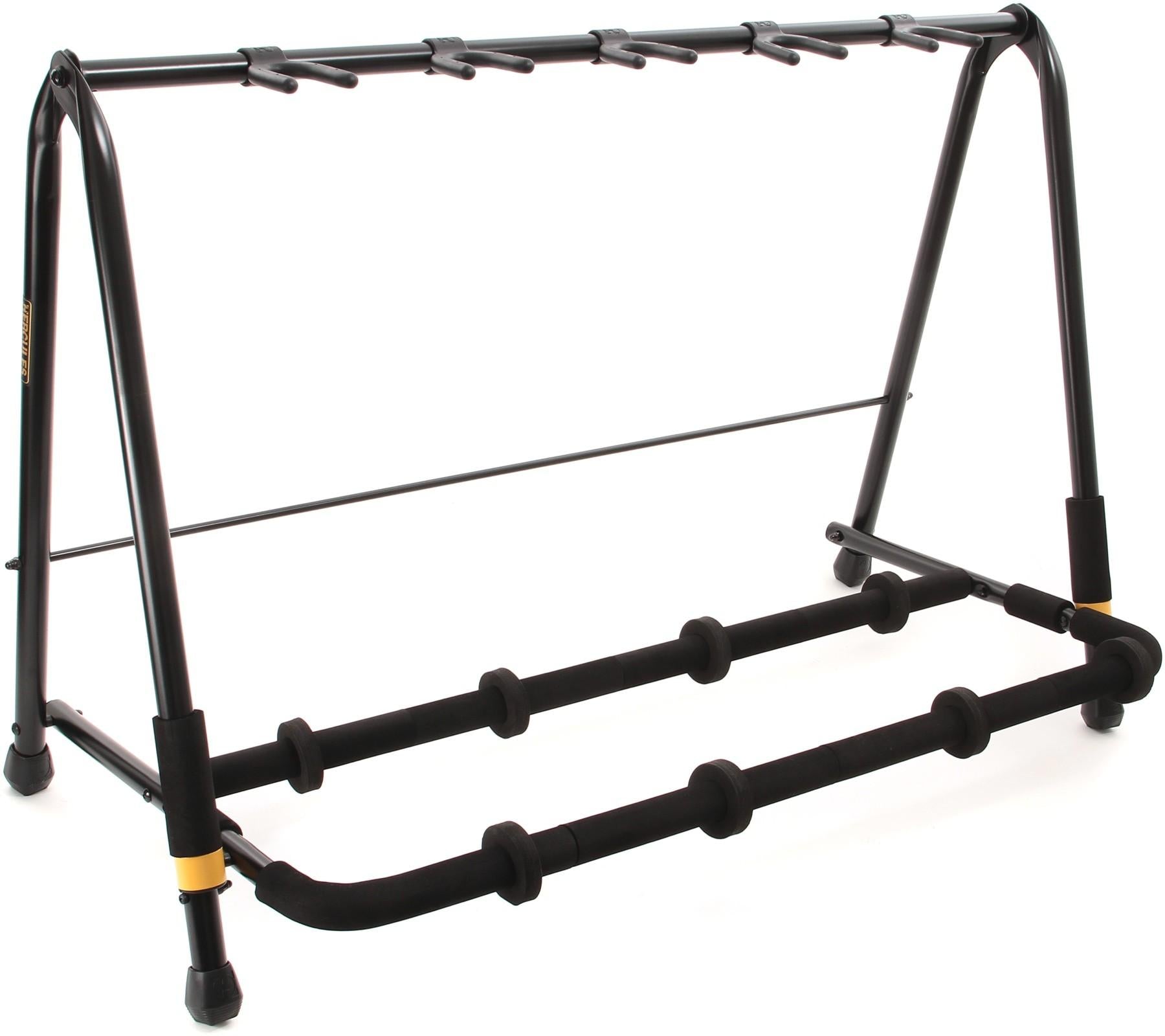 Hercules GS525B Five-Guitar Rack Stand – George's Music