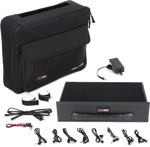 Gator GPT-BL-PWR Pedal Board - With Carry Bag & Power Supply 6
