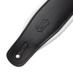 Levys M26PD 3\" Wide Top Grain Leather Guitar Strap - Tuxedo 2
