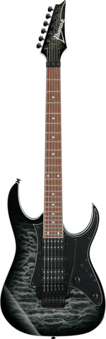 Ibanez RG450QMB Standard Electric Guitar - Transparent Gray Burst 4