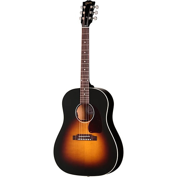 Gibson J-45 Special Acoustic Electric Guitar in Satin Vintage Sunburst front view