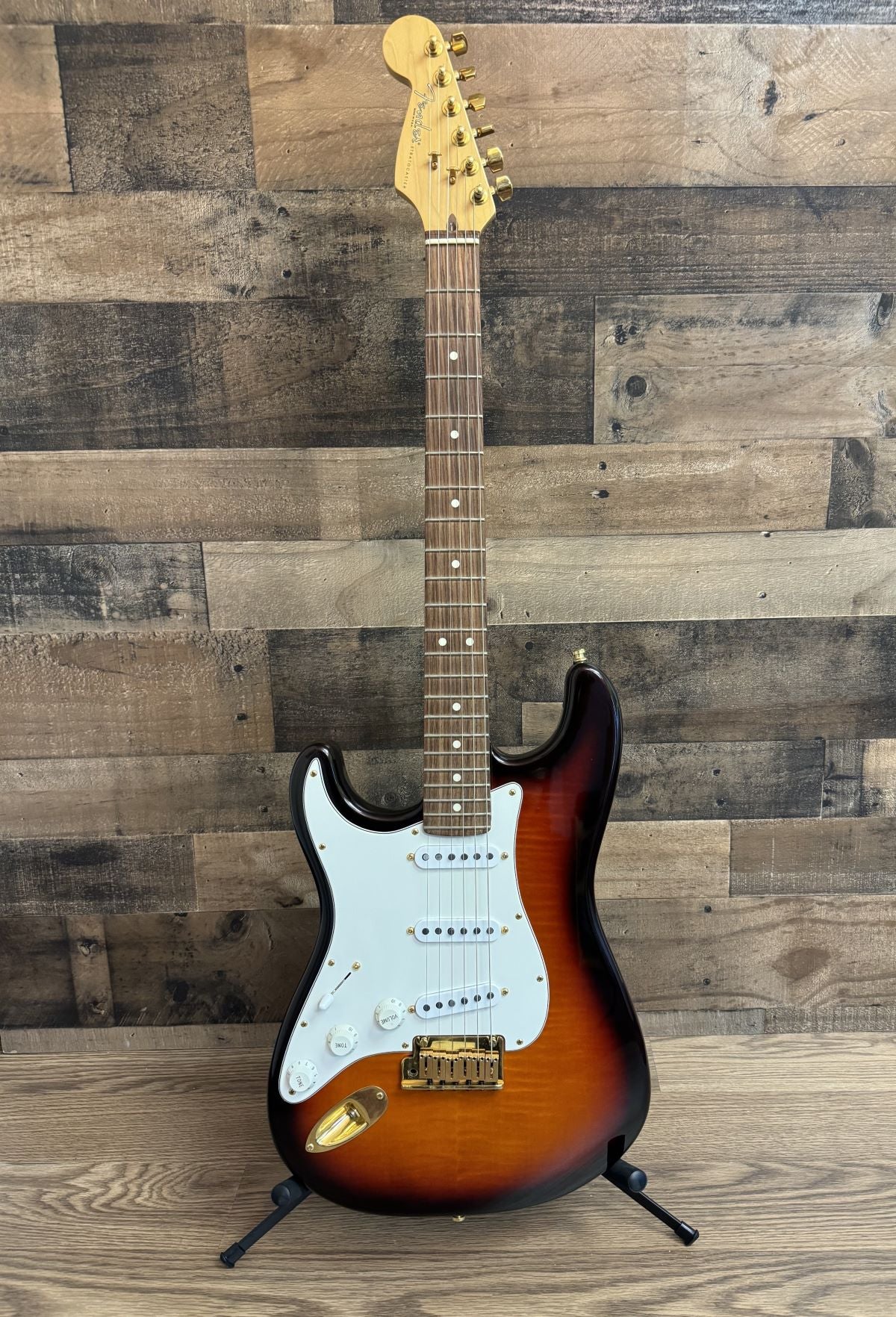 Fender 1996 50th Anniversary Left Handed Stratocaster Electric Guitar - Antique Burst (
