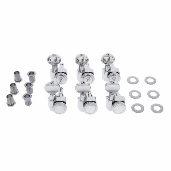 Fender Locking Tuning Machines Set - Polished Chrome 2
