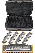 Hohner BLHRP-5PK Blues Harp 5 pack (GACDE)