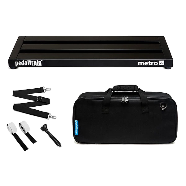 Pedaltrain Metro 20 Pedalboard - With Soft Case and Accessories