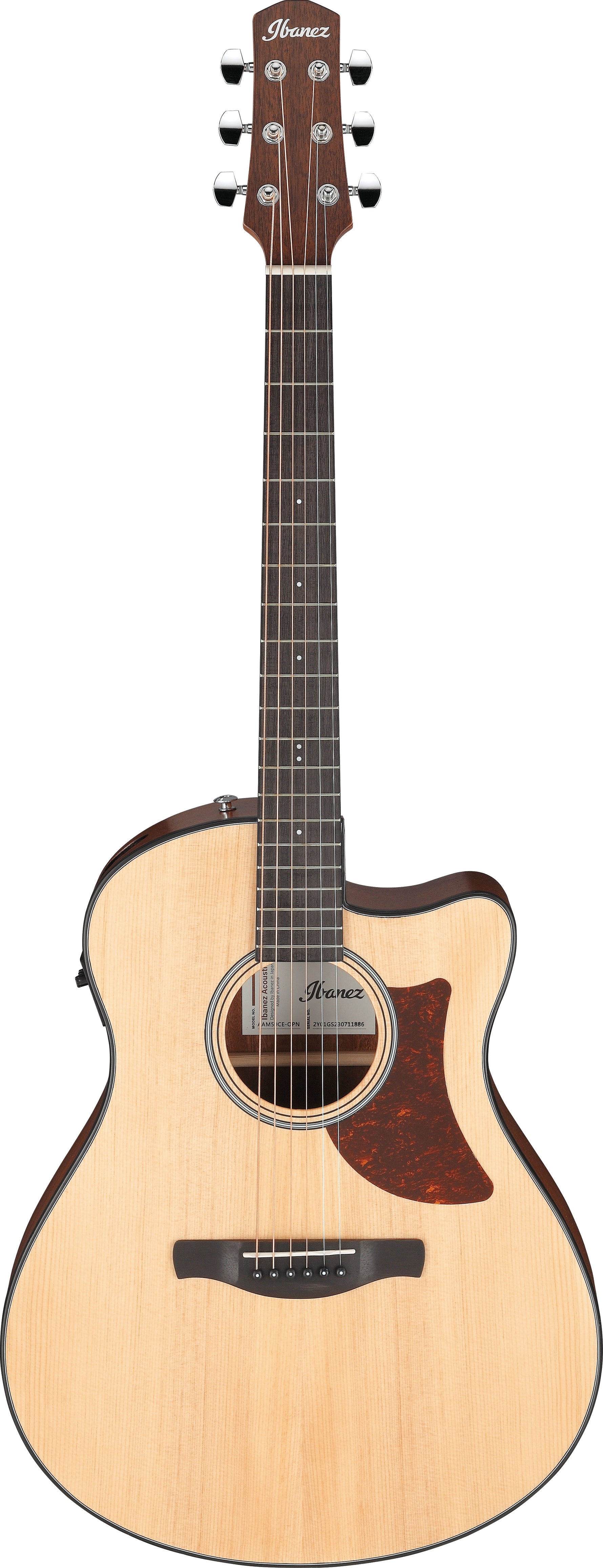 Ibanez AAM50CEOPN Advanced Auditorium Acoustic Electric Guitar - Natural 10