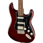 Squier Classic Vibe '70s Stratocaster HSS Electric Guitar in Walnut, three-quarter front view 2