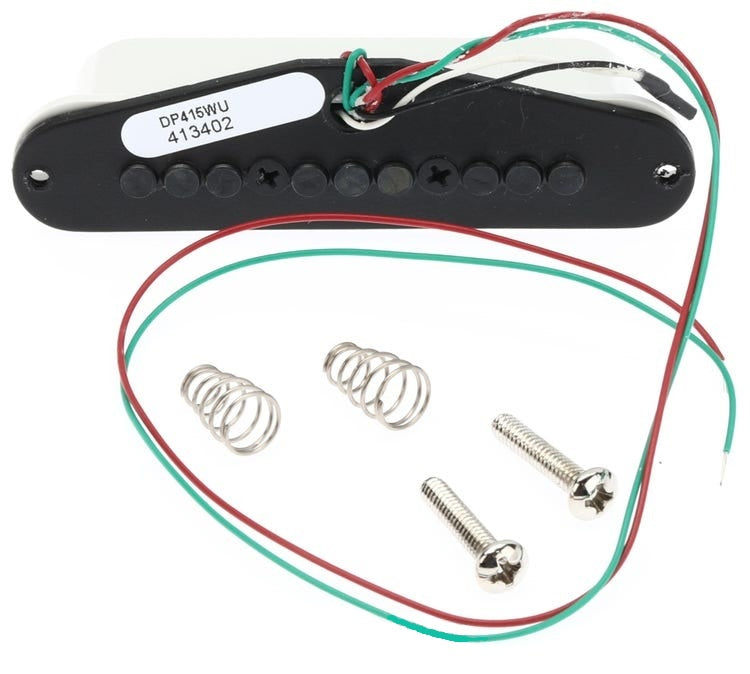 DiMarzio Area 58 Single Coil Humbucker Pickup - White 2