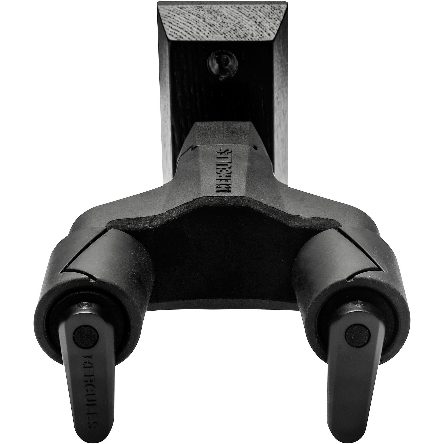 Hercules GSP38WBBKPLUS Black ABS Wall Mount Guitar Hanger with Auto Grip System 4
