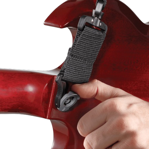 D'Addario PWSALSV00 Auto Lock Swivel Guitar Strap 2