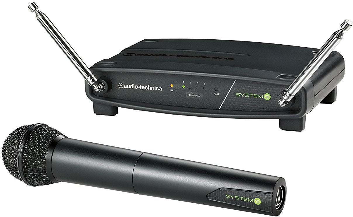 Audio-Technica ATW-902a Wireless Handheld Microphone System
