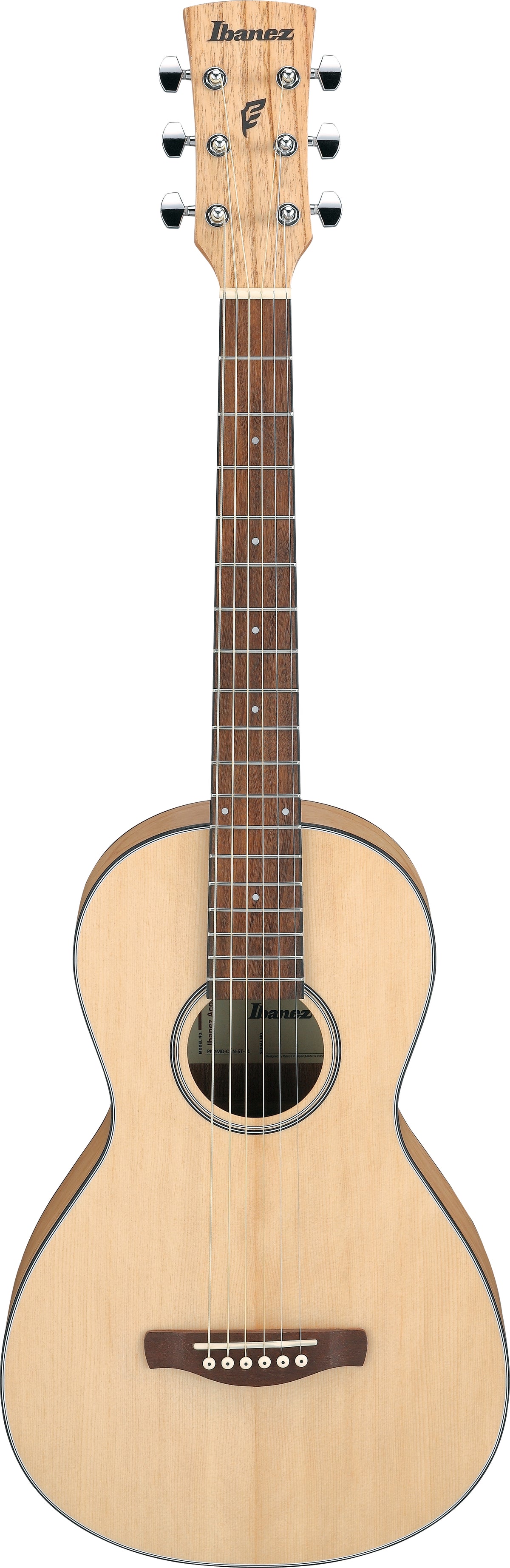 Ibanez PN2MDOPN Acoustic Guitar - Open Pore Natural 7