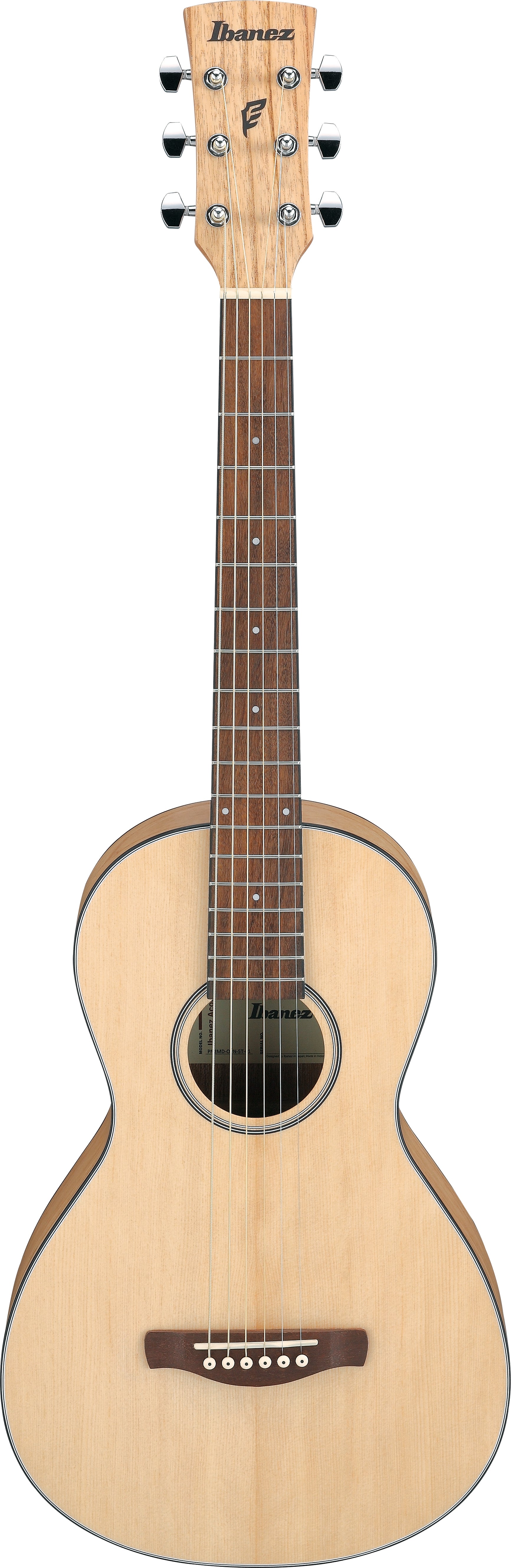 Ibanez PN2MDOPN Acoustic Guitar - Open Pore Natural 7