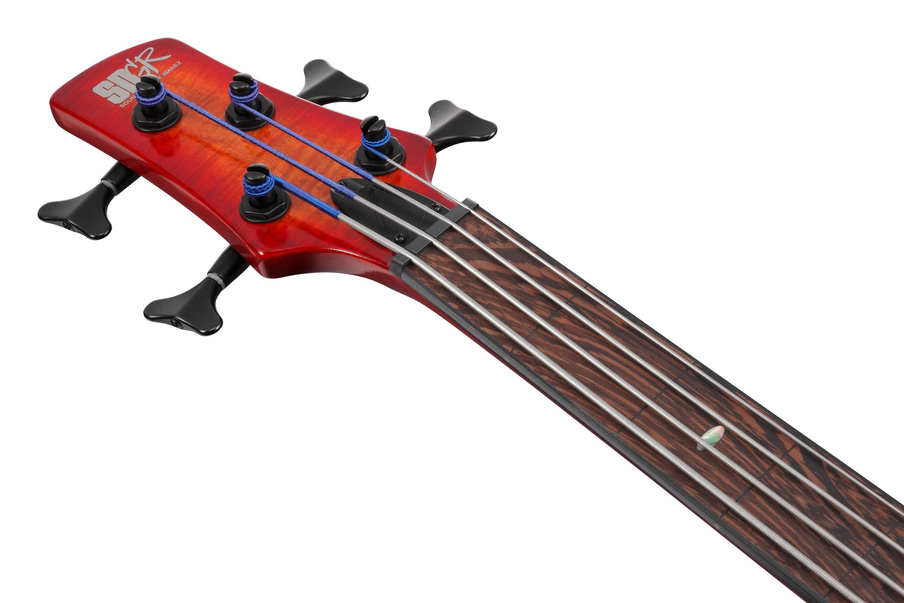 Ibanez SRD900FBTL Bass Workshop Fretless Bass Guitar - Brown Topaz Burst 3