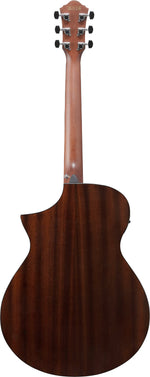 Ibanez AEWC16QATLH Acoustic Electric Guitar Transparent Blue Sunburst 7