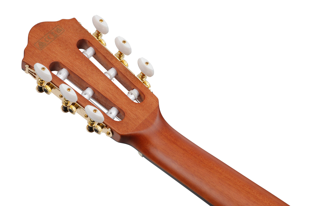 ibanez-frh10nrgf-nylon-string-acoustic-electric-guitar-rose-gold-metallic-flat 5
