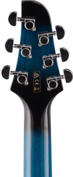 Ibanez TCY10ETBS Talman Acoustic/Electric Guitar (Transparent Blue Sunburst) No Case 3