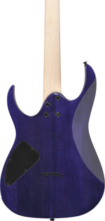 Ibanez RG421QMCBB Standard Electric Guitar - Cerulean Blue Burst 5