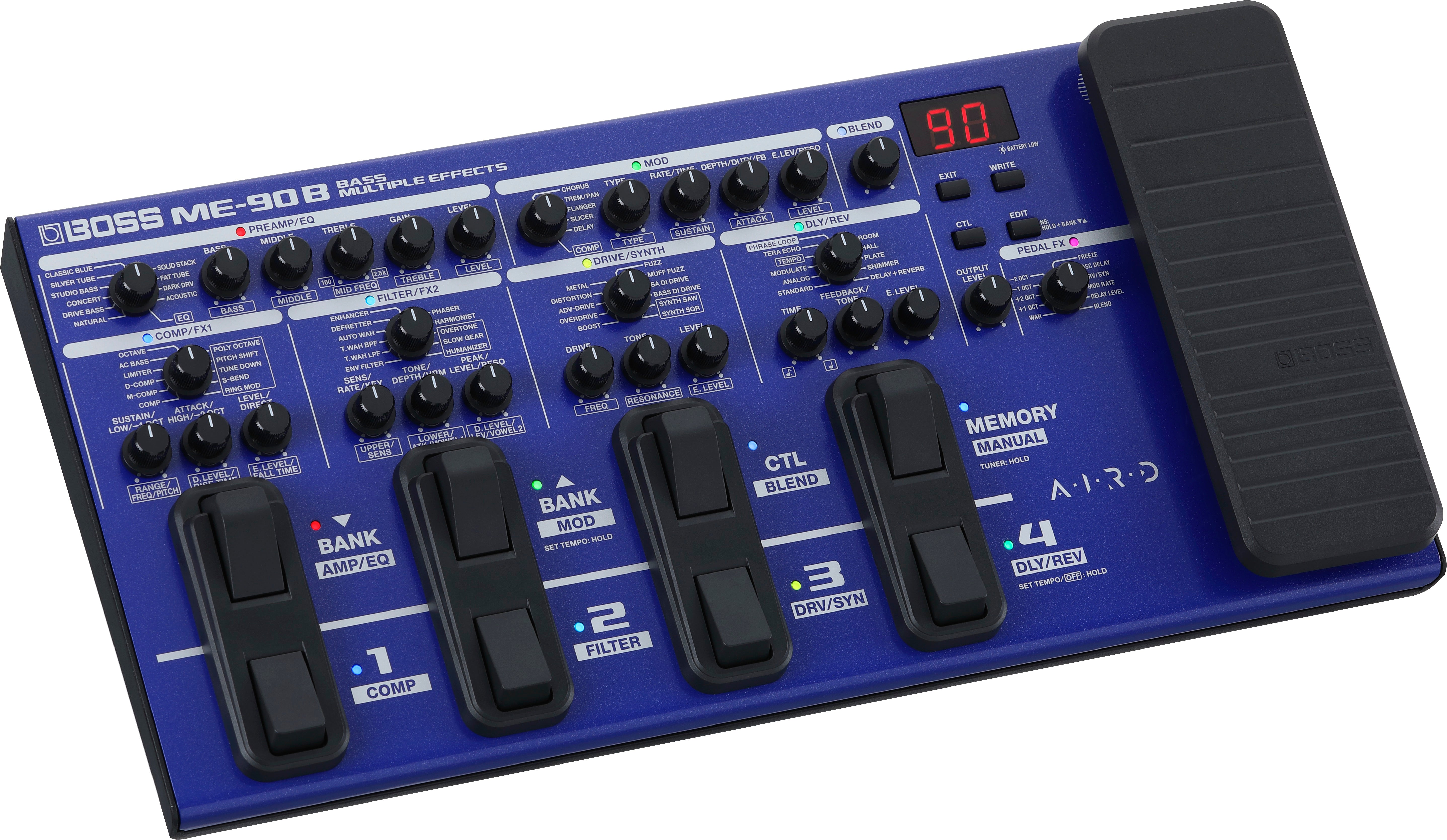 Boss ME-90B Bass Multi Effects Pedal – George's Music