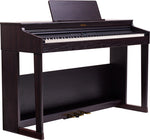 Roland RP-701-DR Digital Console Piano in Dark Rosewood, front-angled view