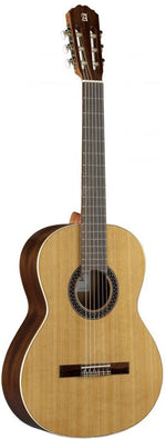Alhambra 1C HT Nylon String Classical Guitar in Natural finish, three-quarter front view