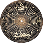 Zildjian 'S Dark' Series Hi Hat Cymbals - 14 Inch *Hammered Dark 4