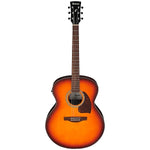 Ibanez PJ50EOAH Acoustic Electric Guitar - Open Pore Vintage Amber Sunburst 7
