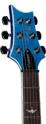 PRS SE Custom 24 Semi-Hollow Piezo Electric Guitar - Lake Blue 3