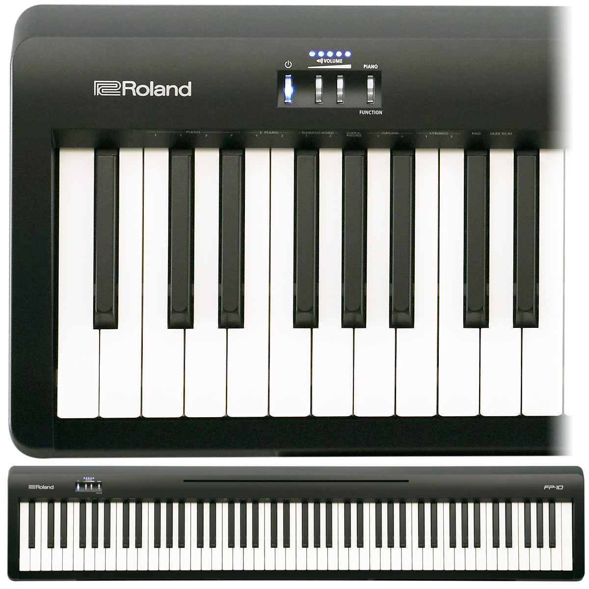 Roland FP10 88-Key Digital Piano - Black – George's Music
