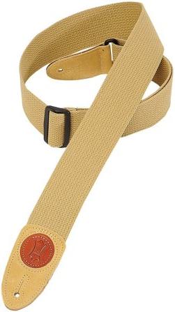 Levy's MSSC8 2 Inch Cotton Guitar Strap (Tan)