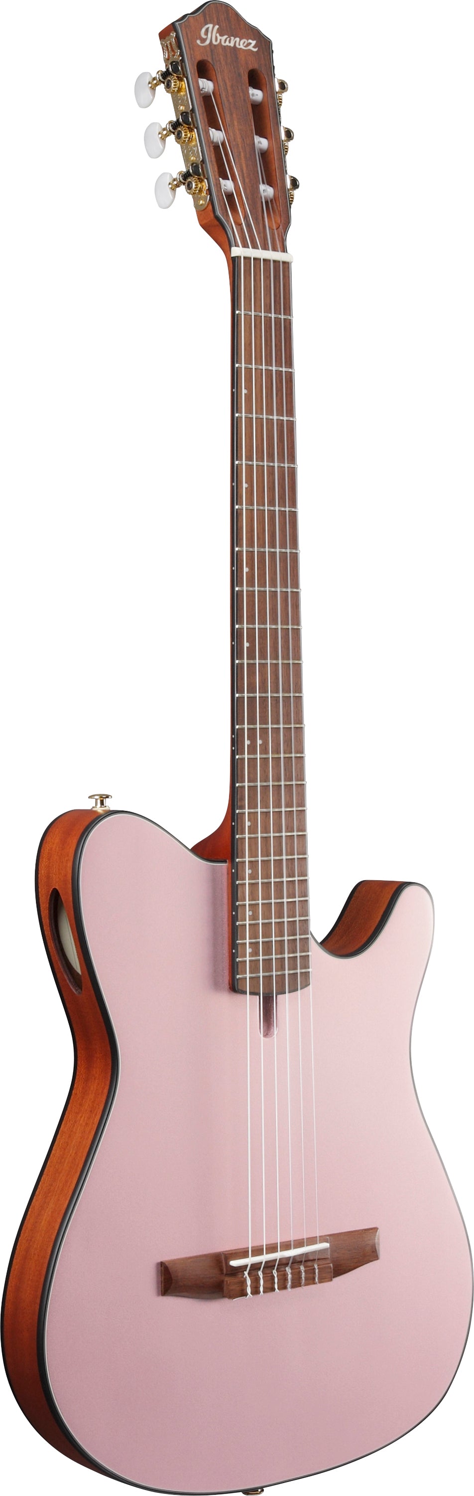 ibanez-frh10nrgf-nylon-string-acoustic-electric-guitar-rose-gold-metallic-flat 2