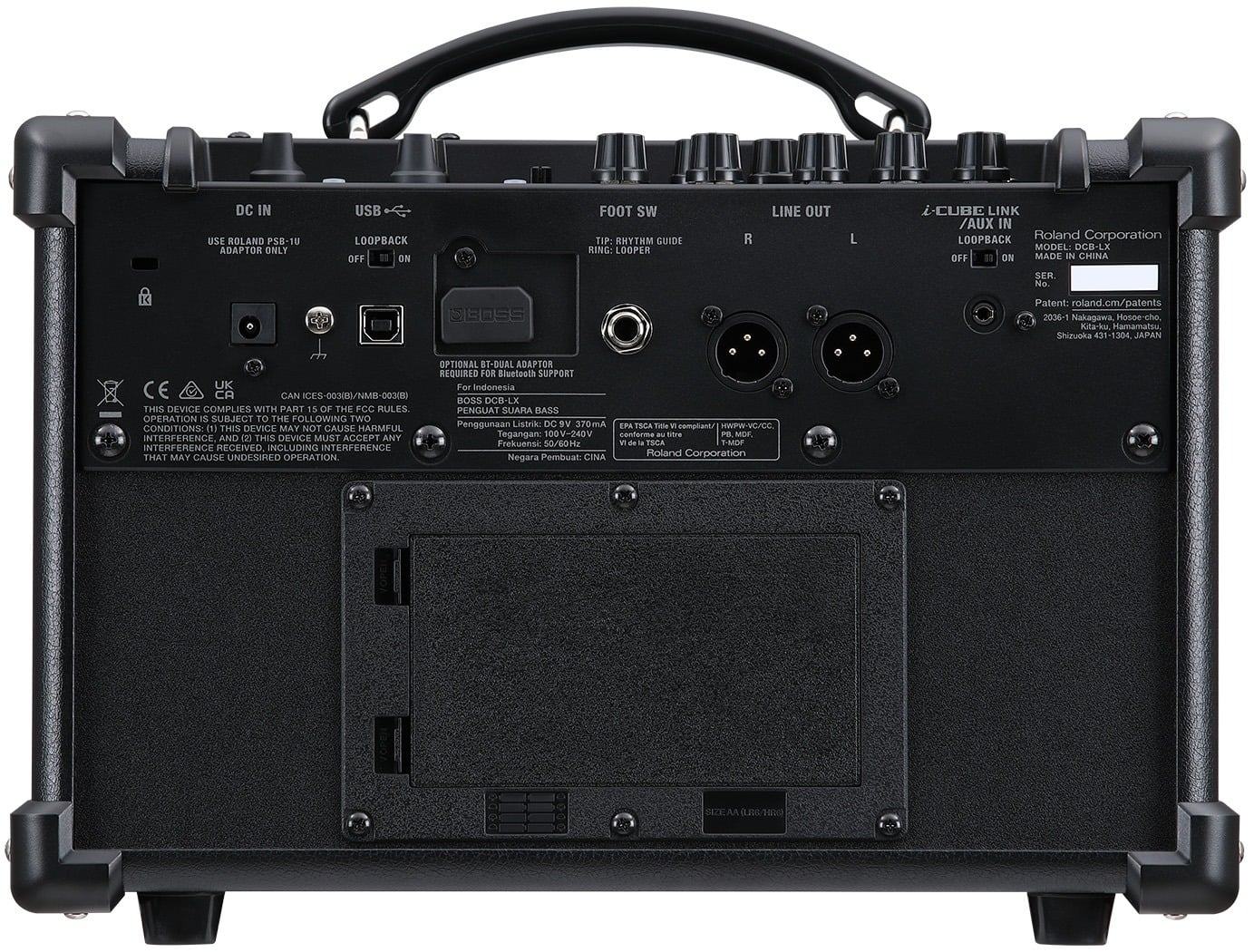 Boss Dual Cube Bass LX Amplifier 5