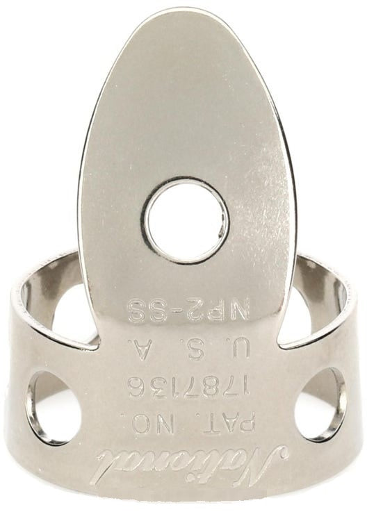 National NP2SS-12 Finger Picks - Stainless Stell (12 Pack) 2