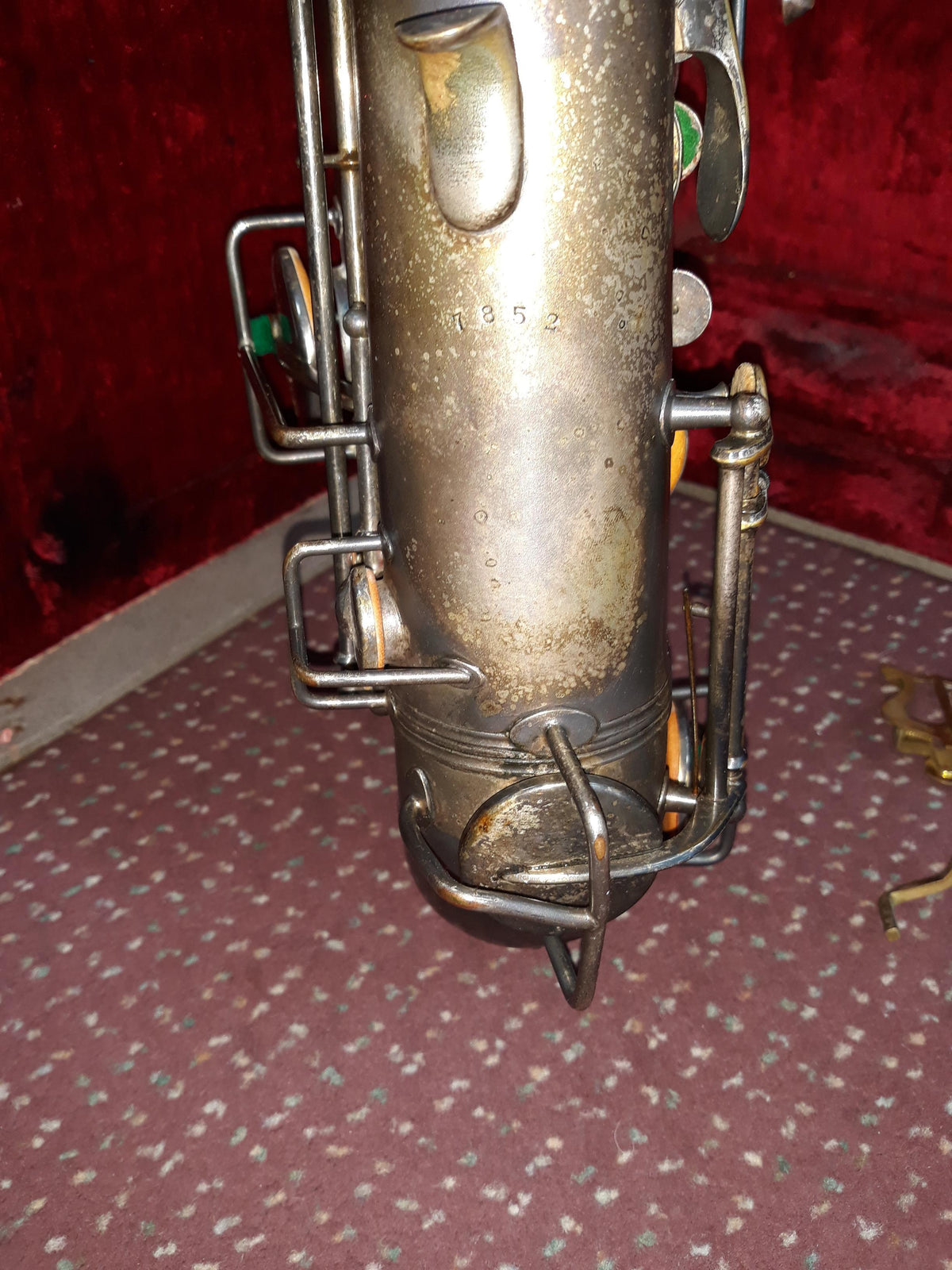 Used Dorn & Kirschner Bb Nickle-Plate Tenor Saxophone - With Original Case 2