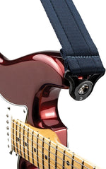 D'addario 50BAL10 Guitar Strap (Midnight) - With Auto Lock 2