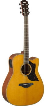 Yamaha A1M-VN Acoustic Electric Guitar - Vintage Natural 4